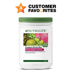 Nutrilite Protein Drink Mix - Mixed Berries Flavour 500g