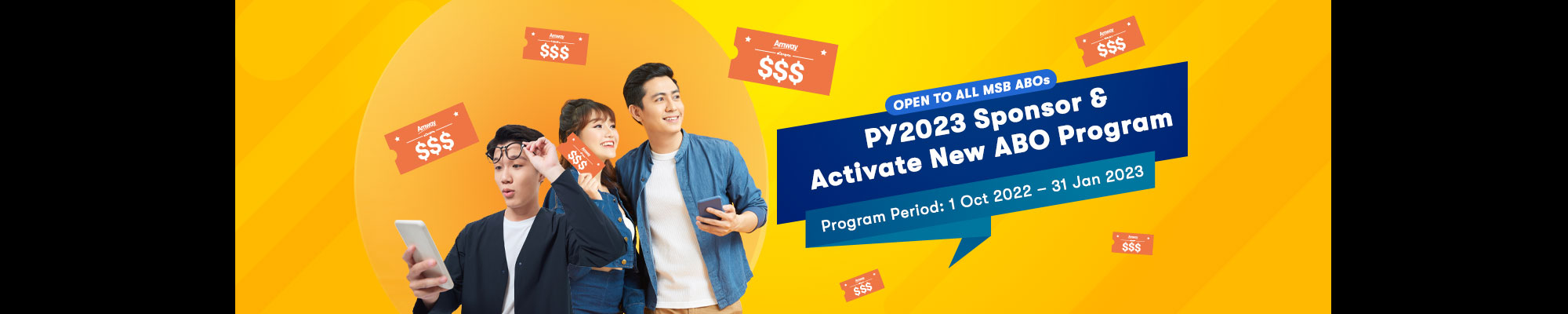 PY2023 Sponsor & Activate New ABO Programme