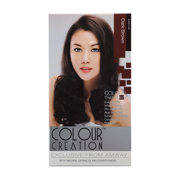 COLOUR CREATION Permanent Hair Colours | Dark Brown | Amway Singapore