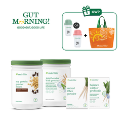 Gut Morning Boosters Solution - 1 Joint Booster + 1 Protein