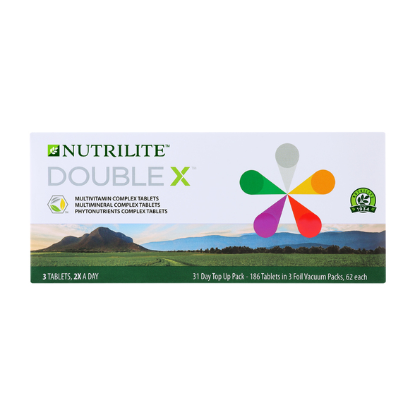 New Advanced Nutrilite DOUBLE X Refill Pack 31Day Supply