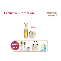 LongXevity Toner + Face Cream (Soft) Duo