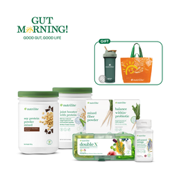 Gut Morning Boosters Turbocharged Solution - 1 Joint Booster + 1 Protein