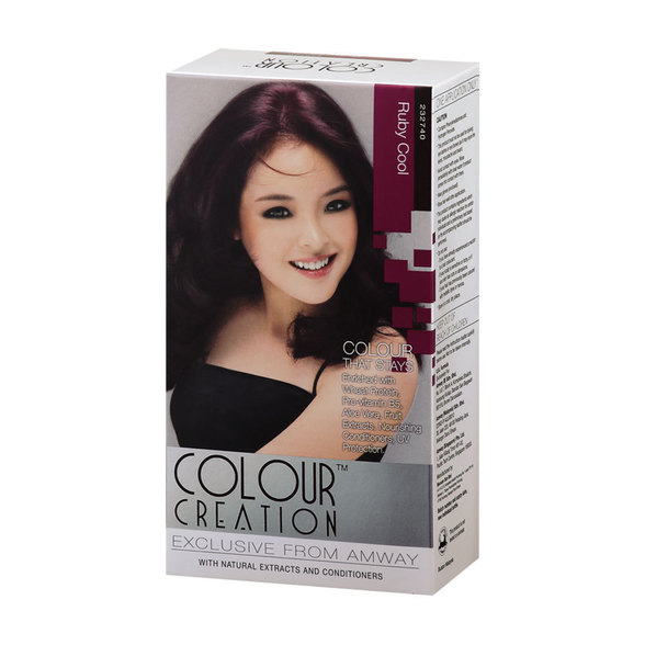 Colour Creation Permanent Hair Colours Ruby Cool Amway Singapore