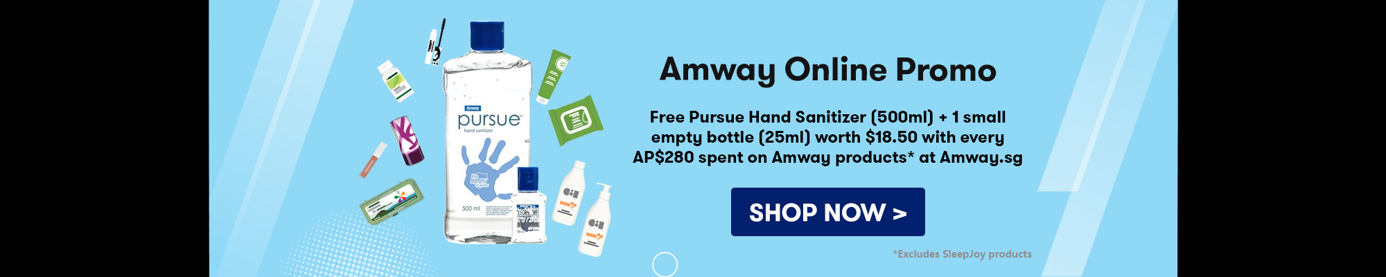 Amway Singapore Homepage