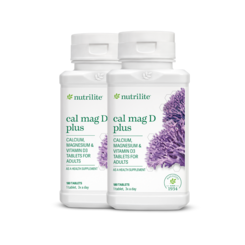 Nutrilite Cal Mag D Plus Twin Pack - 180 Tablets x 2