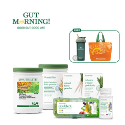 Gut Morning Boosters Turbocharged Solution - 1 Joint Booster + 1 Protein