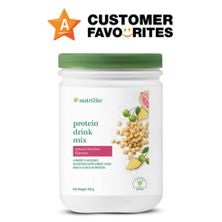 Nutrilite Protein Drink Mix - Mixed Berries Flavour 500g