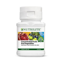 Nutrilite Concentrated Fruits and Vegetables - 60 Tablets