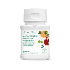 Nutrilite Concentrated Fruits and Vegetables - 60 Tablets