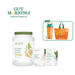 Gut Morning Boosters Solution - All Plant Protein 900g
