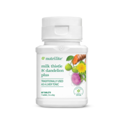 Nutrilite Milk Thistle and Dandelion Plus - 60 Tablets