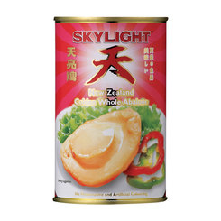 Skylight 天亮牌纽西兰顶级全只黄金鲍 - 425克 - 每罐一只)