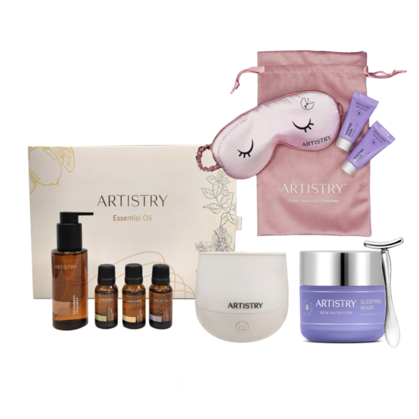 Artistry Skin Nutrition Sleeping Mask + Artistry essential oil 